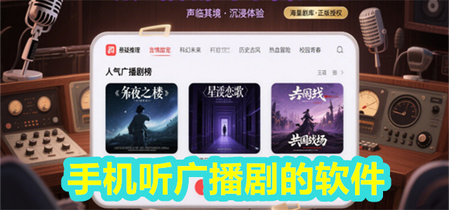 手机听广播剧的软件