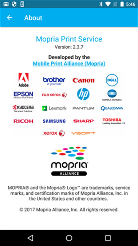 Mopria Print Service