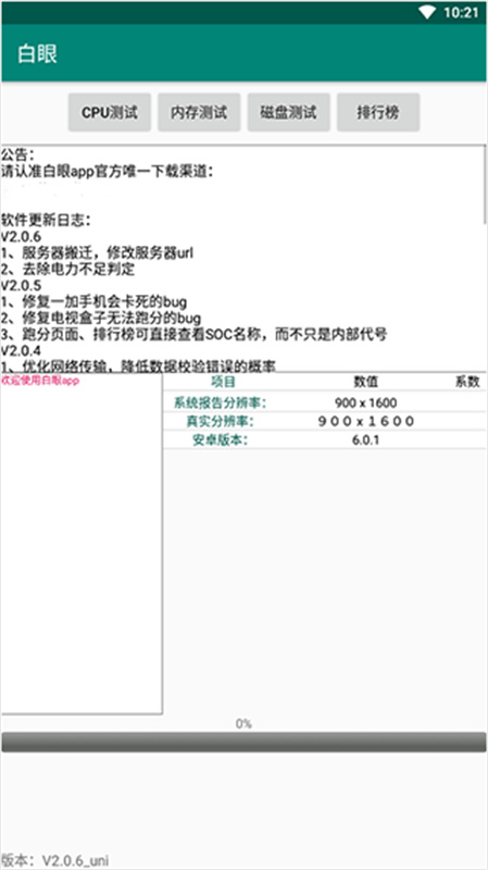 白眼