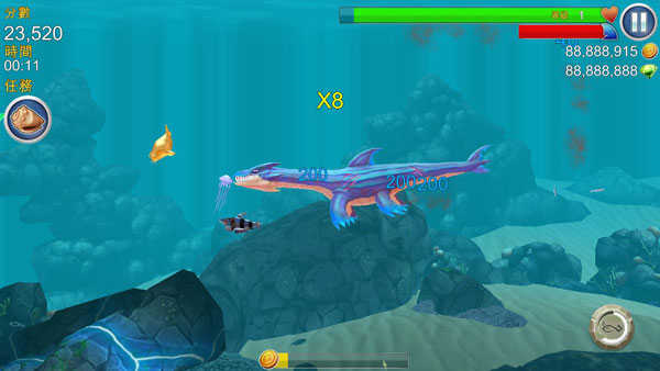 hungryshark国际版(饥饿鲨)老版本v11.8.0截图1