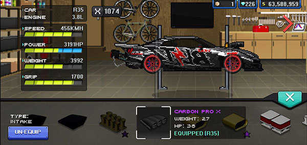 像素赛车手中文版最新版v1.2.5截图1