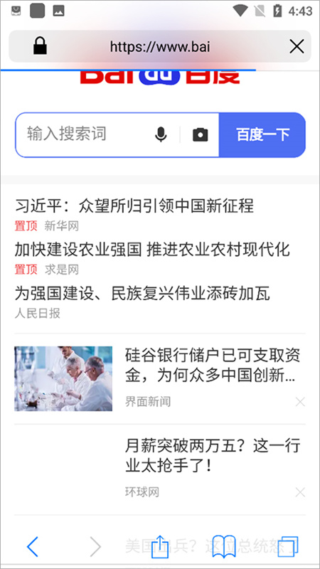 Safari(浏览器)手机版安装v1.6截图1