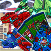 恐龙机甲变形记总动员