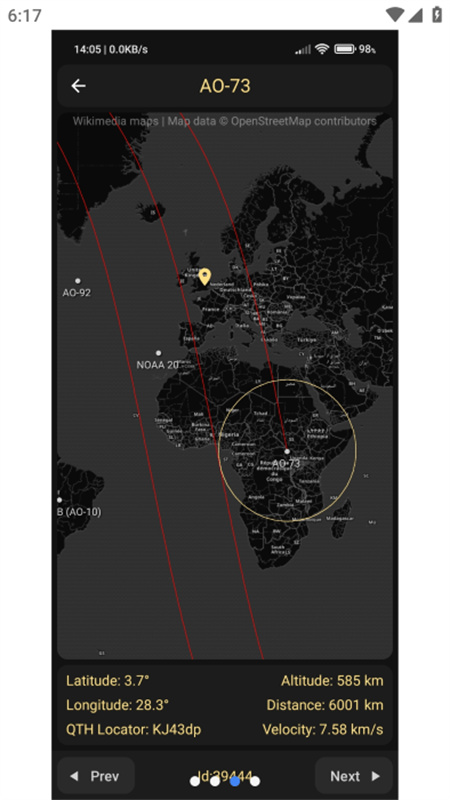 Look4Sat(卫星跟踪)汉化版安装v3.1.3截图1