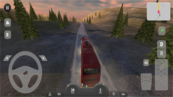 巴士模拟器极限道路汉化版手机版v1.4.2截图2