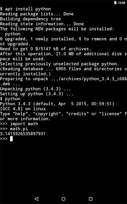 Termux手机版官网安装安卓版v0.119.0截图1