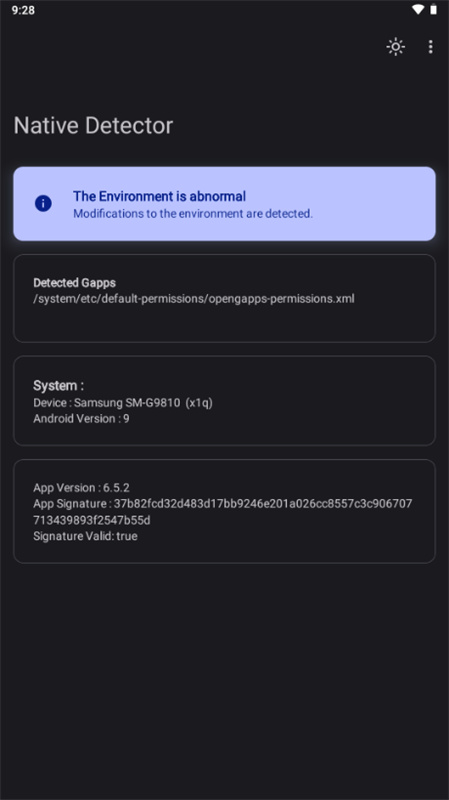 Native Detector(黑科技软件)手机版安装v7.6.1截图1