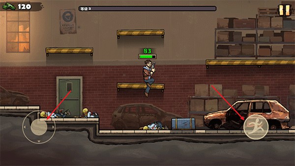 战车撞僵尸地牢手机版游戏玩法1