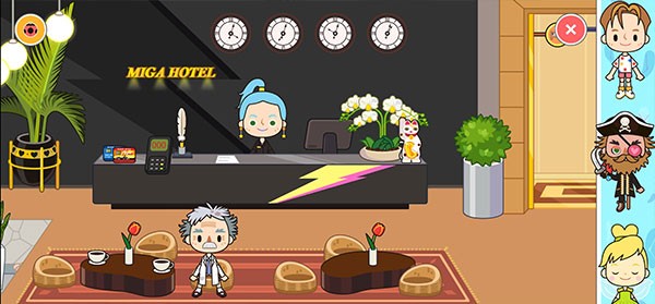 米加小镇度假之旅游戏玩法3