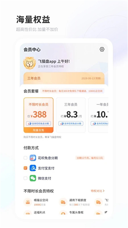 飞猫盘(网盘存储)免费版安装v4.00.31截图3