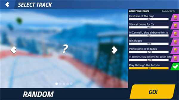 滑雪大挑战免费版截图1