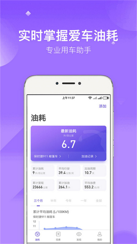 加仑油耗截图4