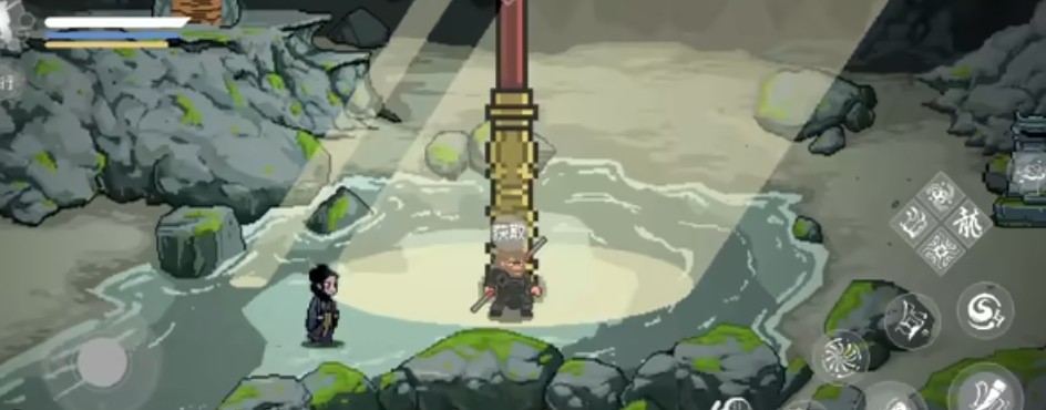 黑神话像素版花果山