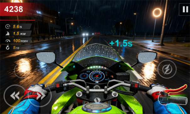 摩托车手公路赛