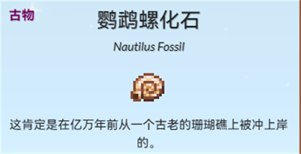 星露谷物语鹦鹉螺怎么获得 星露谷物语鹦鹉螺在哪里钓