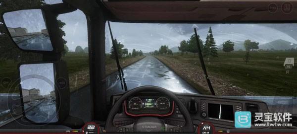 欧洲卡车模拟器3采石场游戏如何调整画质4