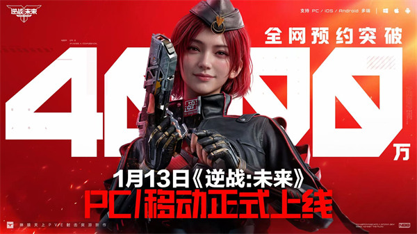 《逆战：未来》全网预约量正式冲破4000万大关！
