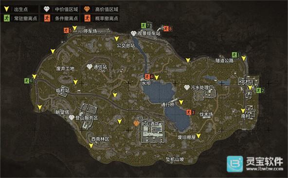 暗区突围正版游戏地图一览3