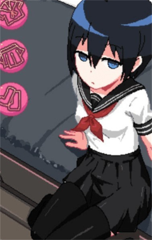 和妹妹两个人看家