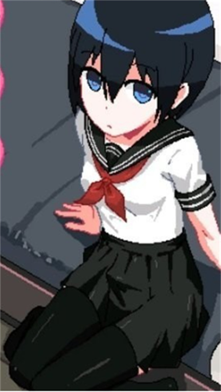 和妹妹两个人看家