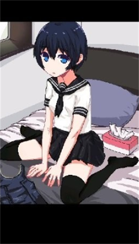 和妹妹两个人看家