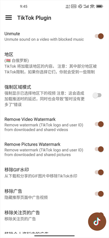 tiktok plugin