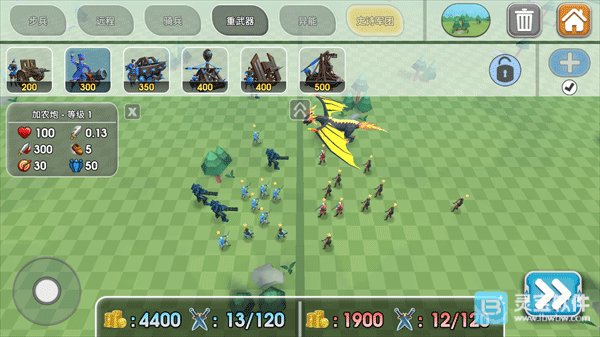 史诗战争模拟器2游戏兵种推进4