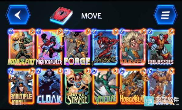 漫威Snap游戏卡组推荐3
