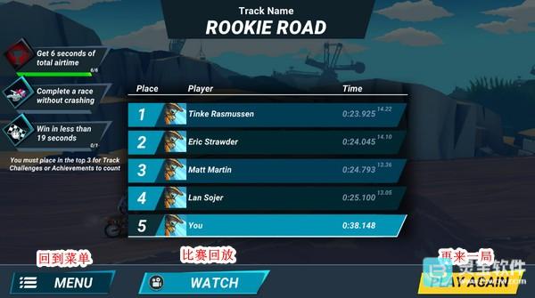 疯狂技能越野摩托车3中文版简单操作介绍6