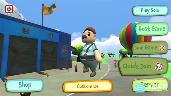 可靠快递联机版游戏如何设置中文1