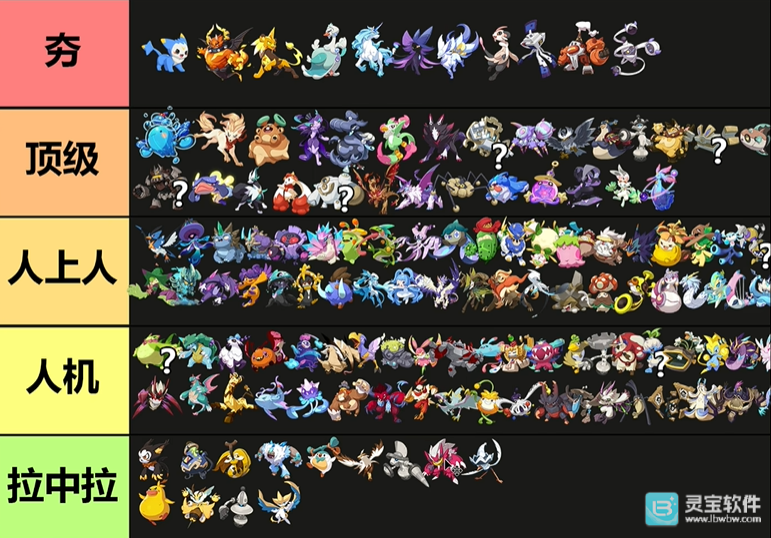 洛克王国世界全精灵PVP强度排行榜