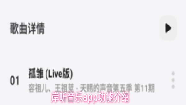 岸听音乐使用方式