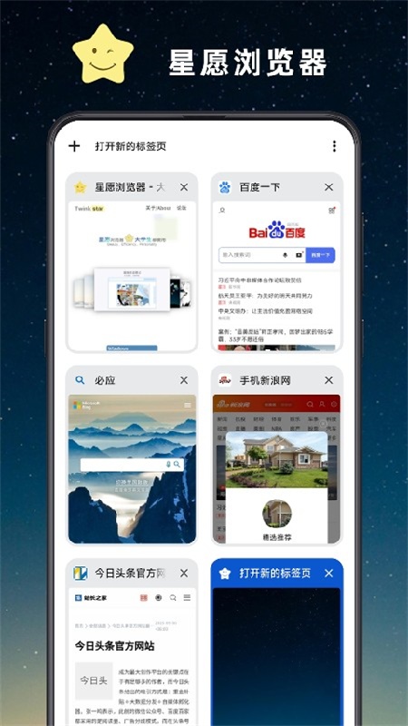 星愿浏览器截图1
