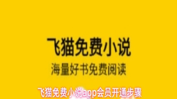 飞猫免费小说怎么开通会员