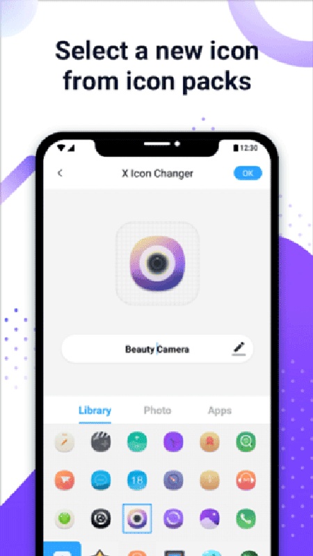 X ICON CHANGER