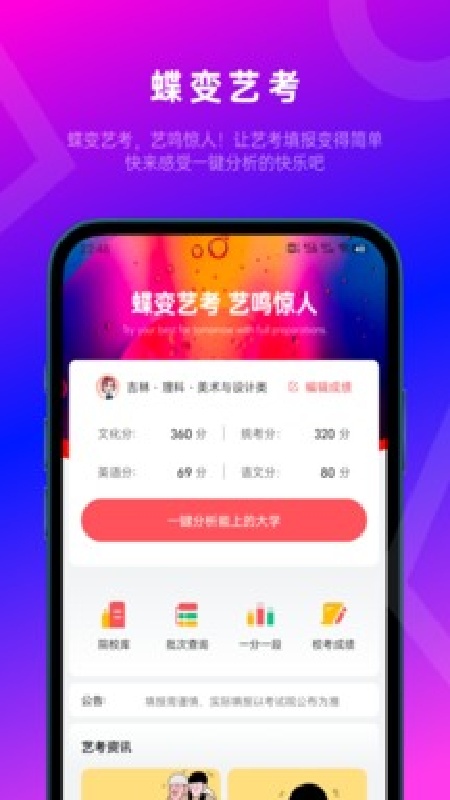 蝶变志愿