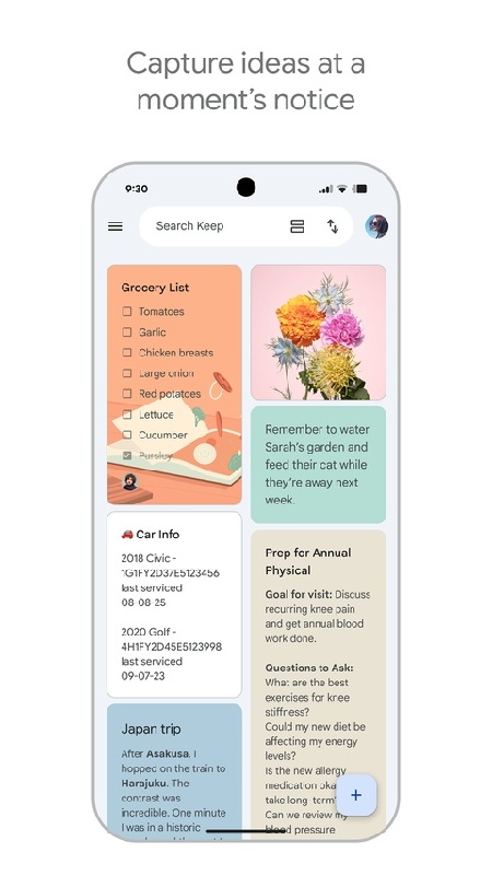google keep