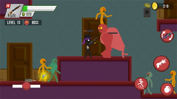 火柴人大战僵尸3D版