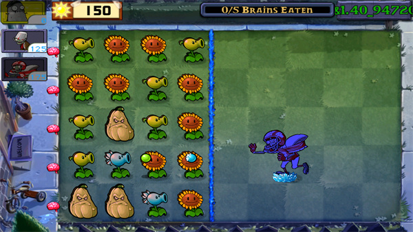 植物大战僵尸逃关版