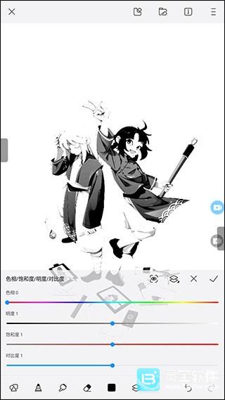 画世界怎么提取线稿