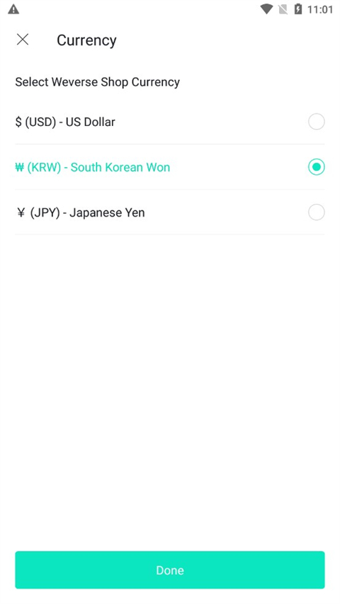 Weverse shop中文版